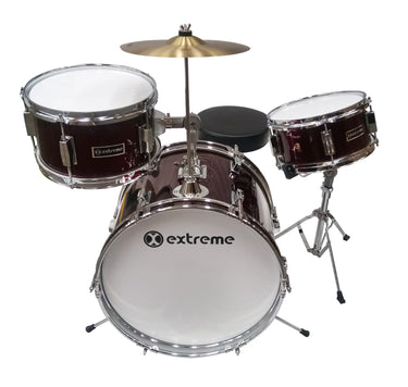 Bateria Extreme Infantil Color Vino 3 Pzas., Exbt015
